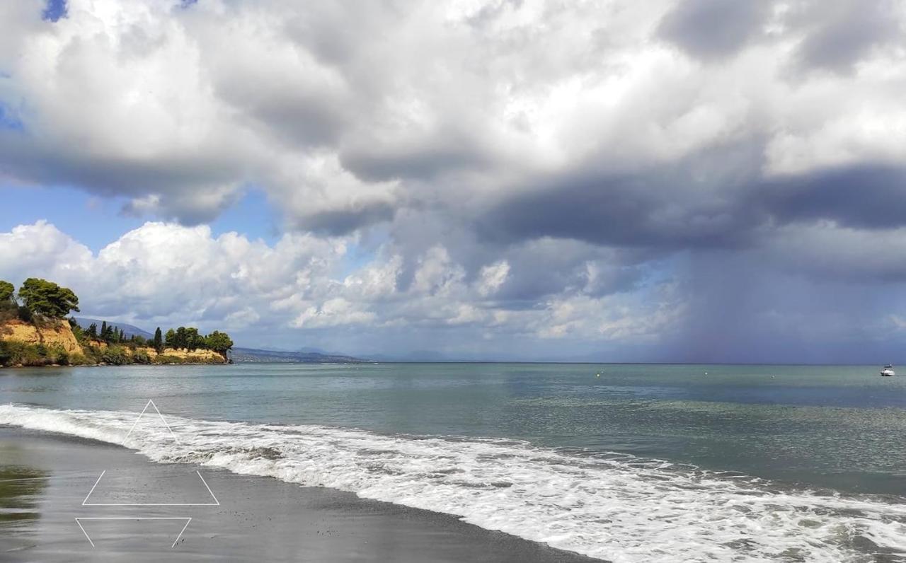 Artaki Beach Comfy Apartment Koroni  Bagian luar foto